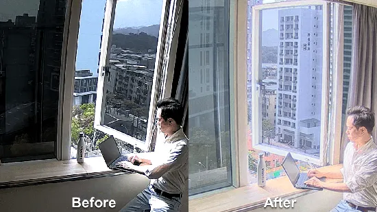 Visibilidad mejorada en condiciones de iluminación adversas